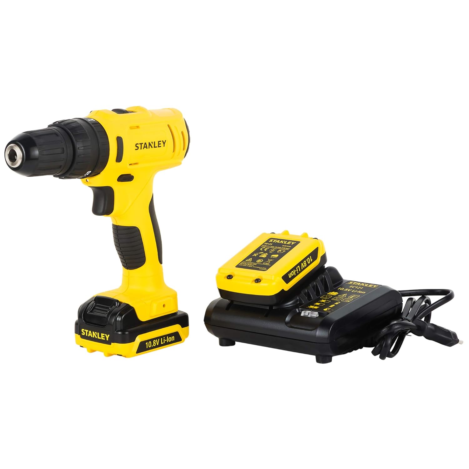 STANLEY 10 mm Cordless Rotary Hammer Drill SCH121S2 12 V_3