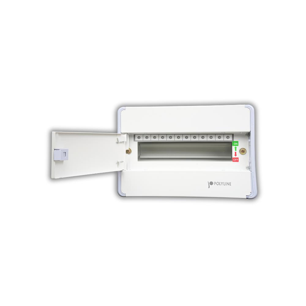 Polyline 12 Way IP44 Distribution Boards Single Phase and Neutral_1
