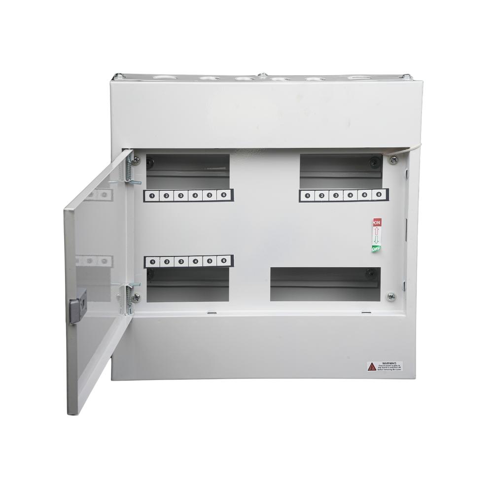 Polyline 6 Way IP44 Distribution Boards Three Phase and Neutral_1