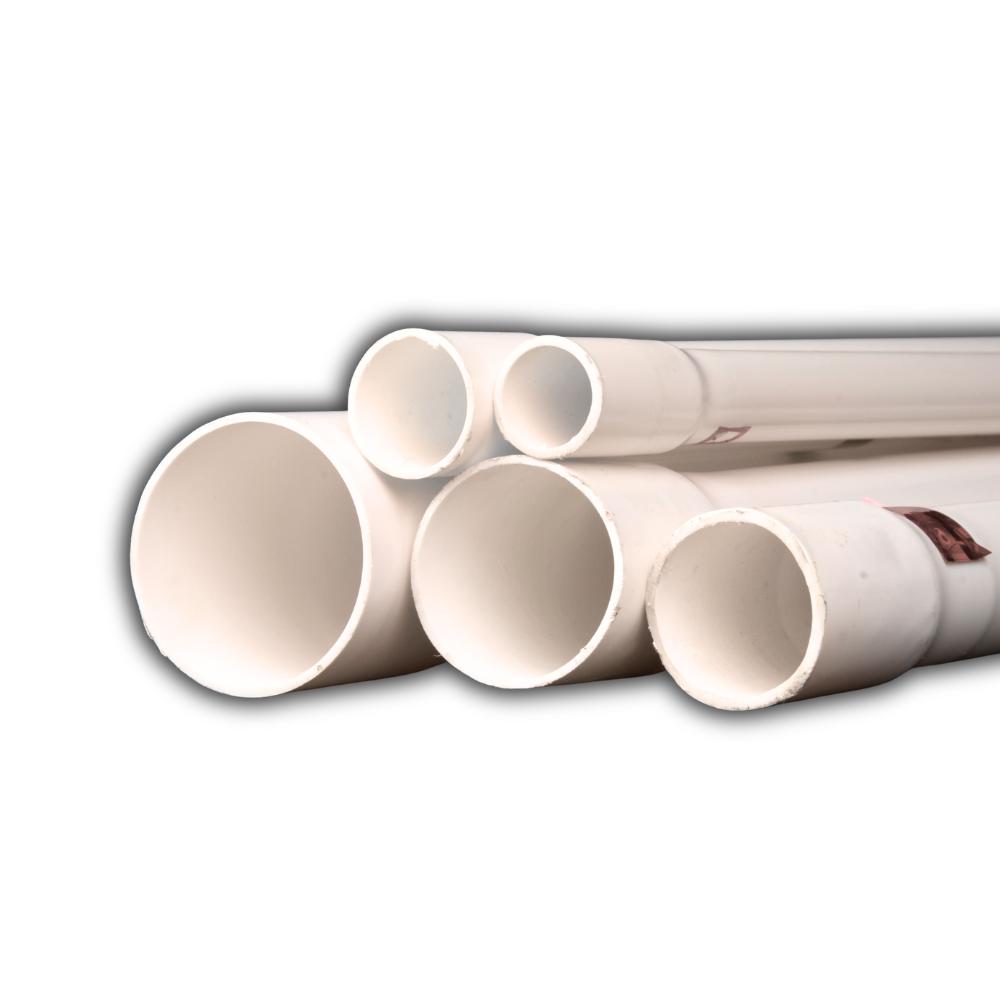 Polyline PVC Rigid Socket Electrical Conduit 50 mm White_1