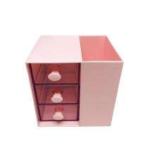 Office Desk Organizer 12 x 10 x 12 cm Pink_0