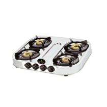 SS 4B Glan 4 Burner Commercial Gas Stove Stainless Steel Silver_0
