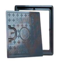 Simma Solid Top Manhole Cover FRP Painted 200 x 200 mm_0