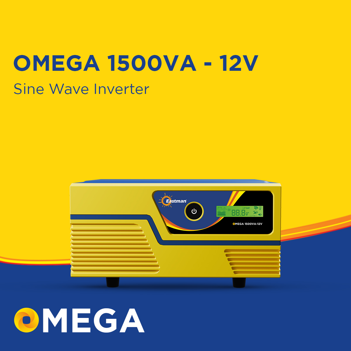 Eastman Omega 1500VA 1200 W 1500 VA Sine Wave Inverter_1