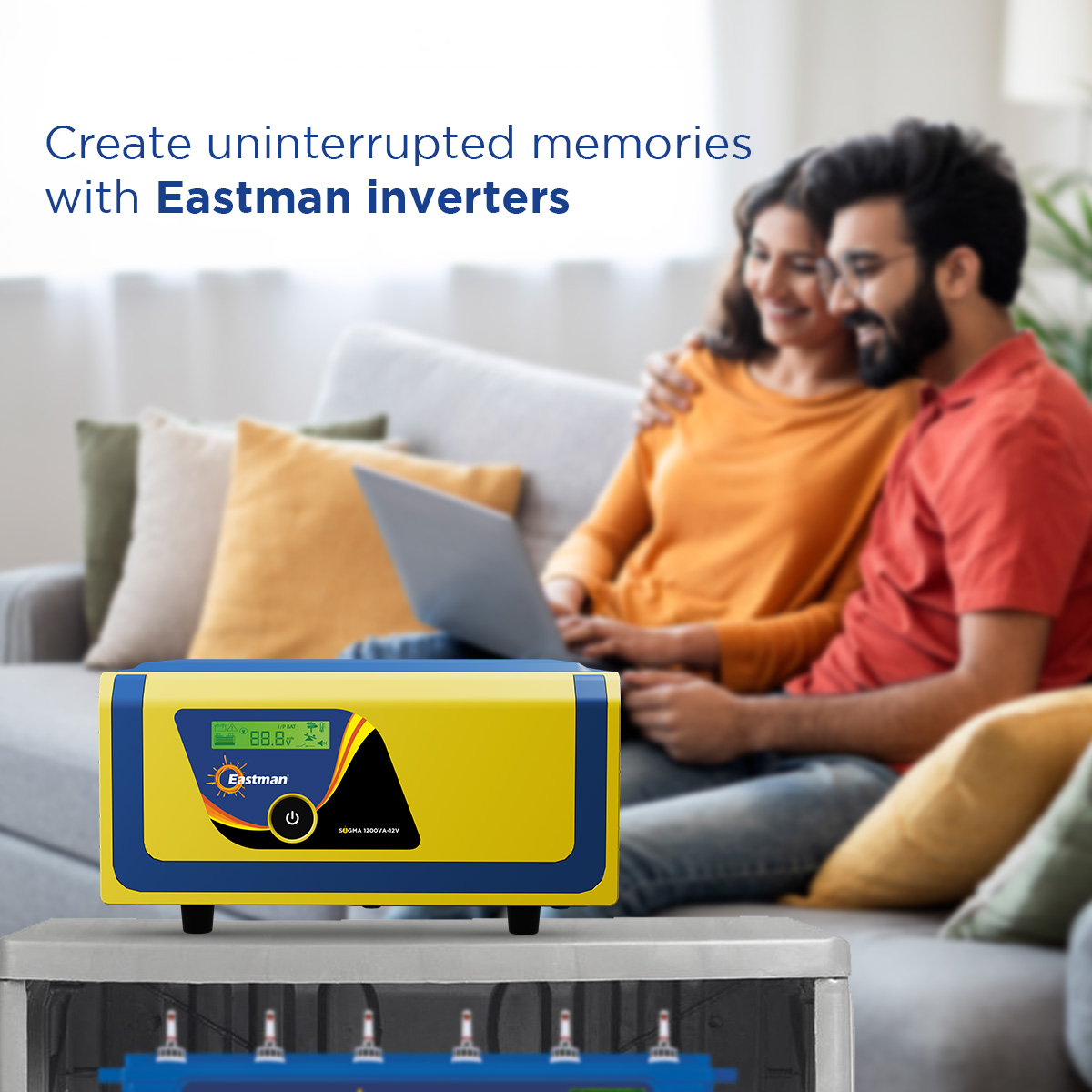 Eastman Sigma 1200VA 960 W 1200 VA Square Wave Inverter_3