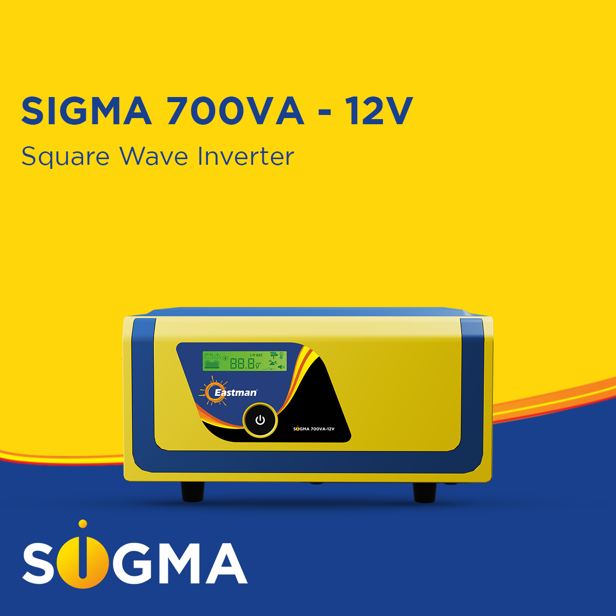Eastman Sigma 700VA 560 W 700 VA Square Wave Inverter_1