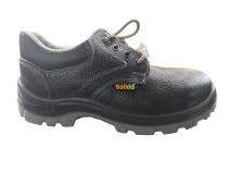 L&T SuFin Brand - Solido Walk SY11 Buff Barton Steel Toe Safety Shoes Black_0