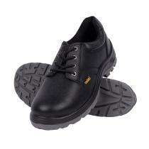L&T SuFin Brand - Solido Executive SY05 Full Grain CG Steel Toe Safety Shoes Black_0