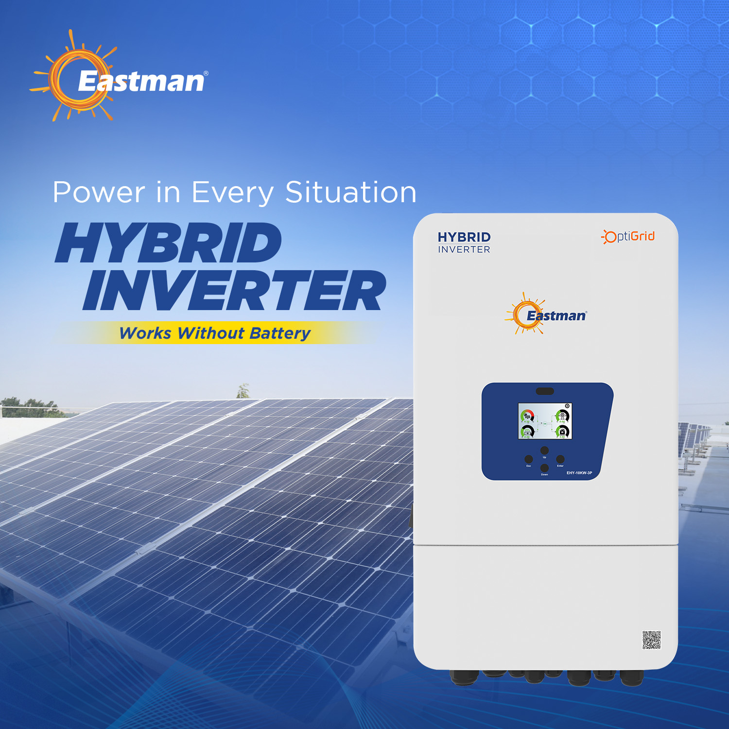 Eastman 10KW-3P 2M Three Phase 12.5 kVA MPPT Hybrid Solar Inverter_1