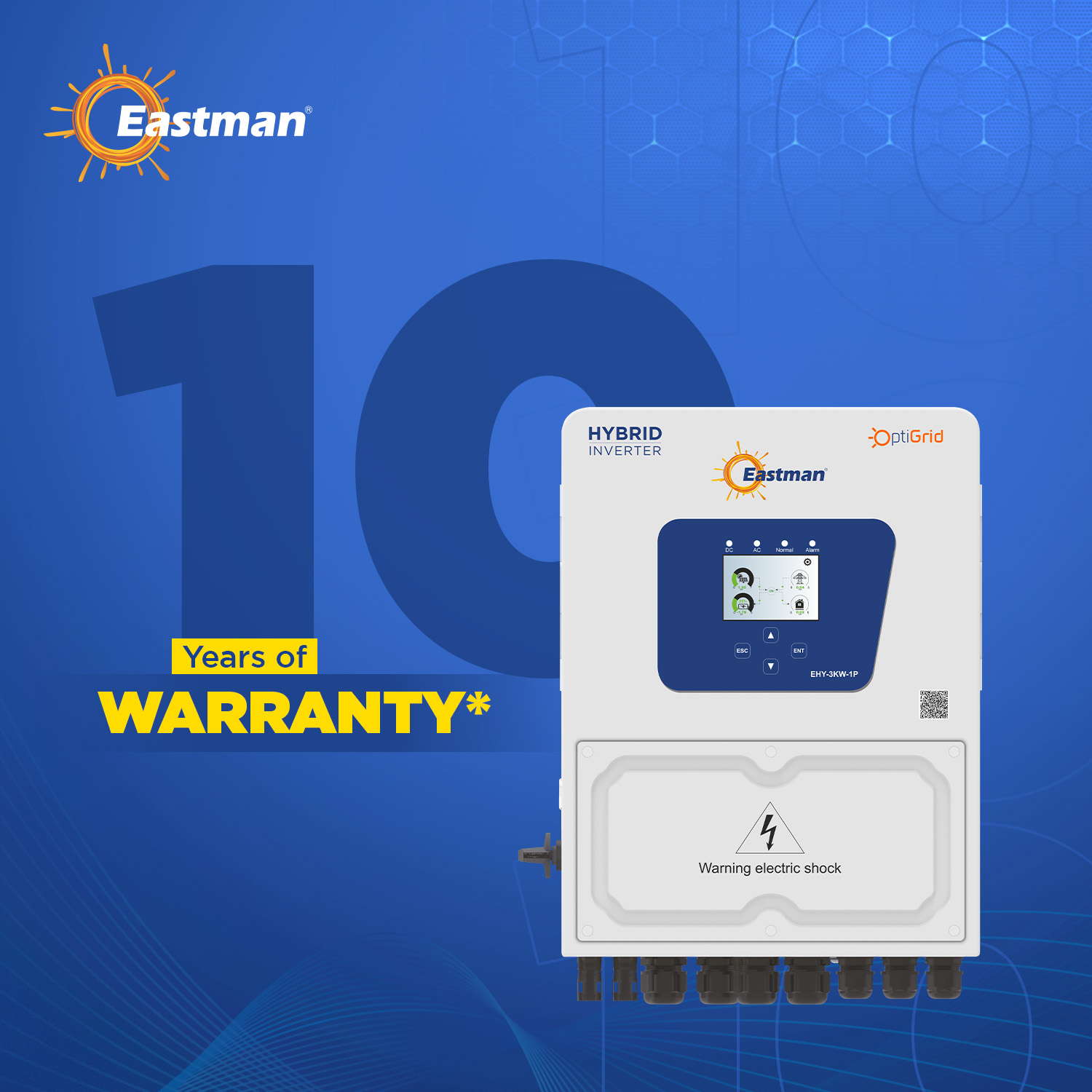 Eastman 5KW-1P Single Phase 6.3 kVA MPPT Hybrid Solar Inverter_3