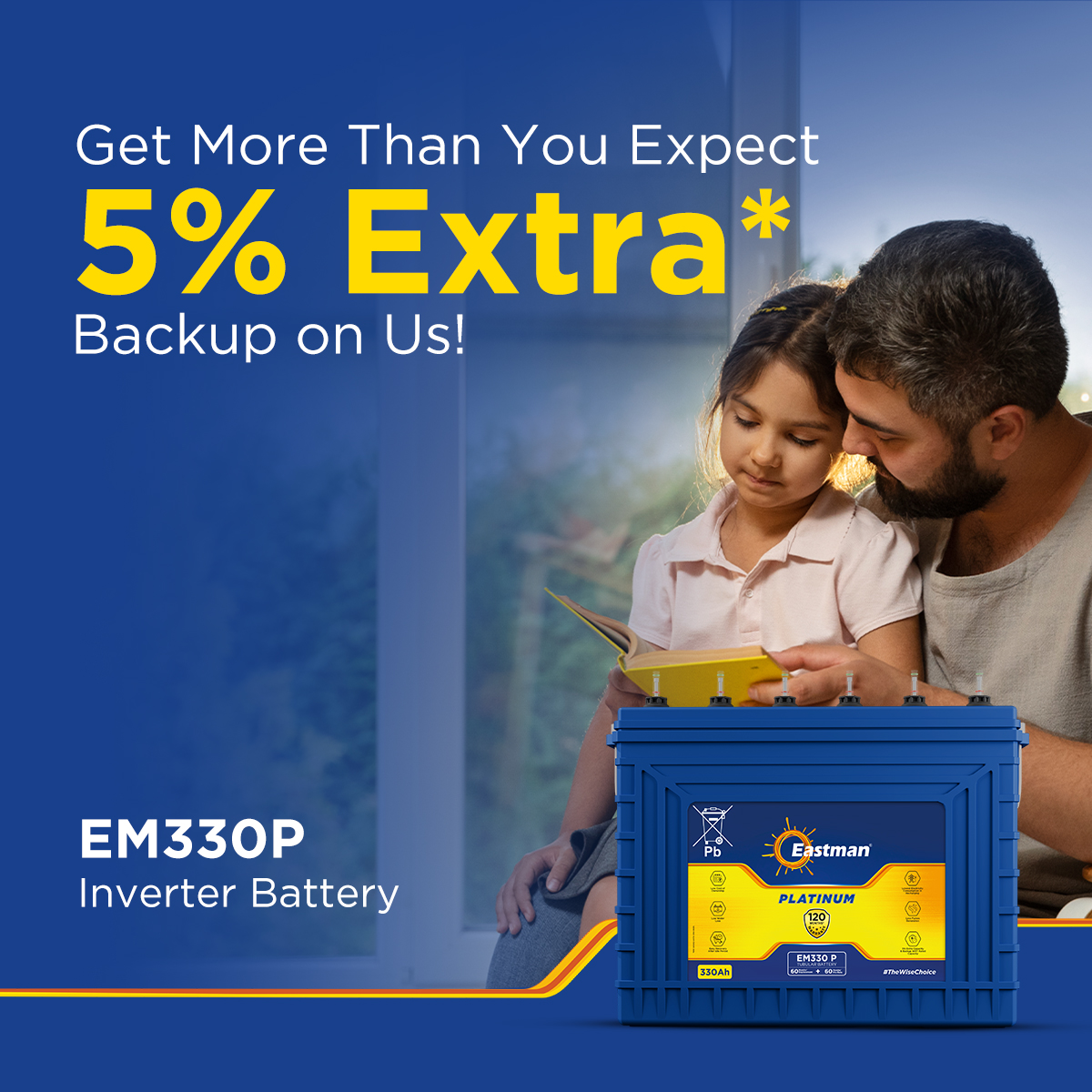 Eastman EM330P Flooded 12 V 330 Ah Lead Acid Batteries_2