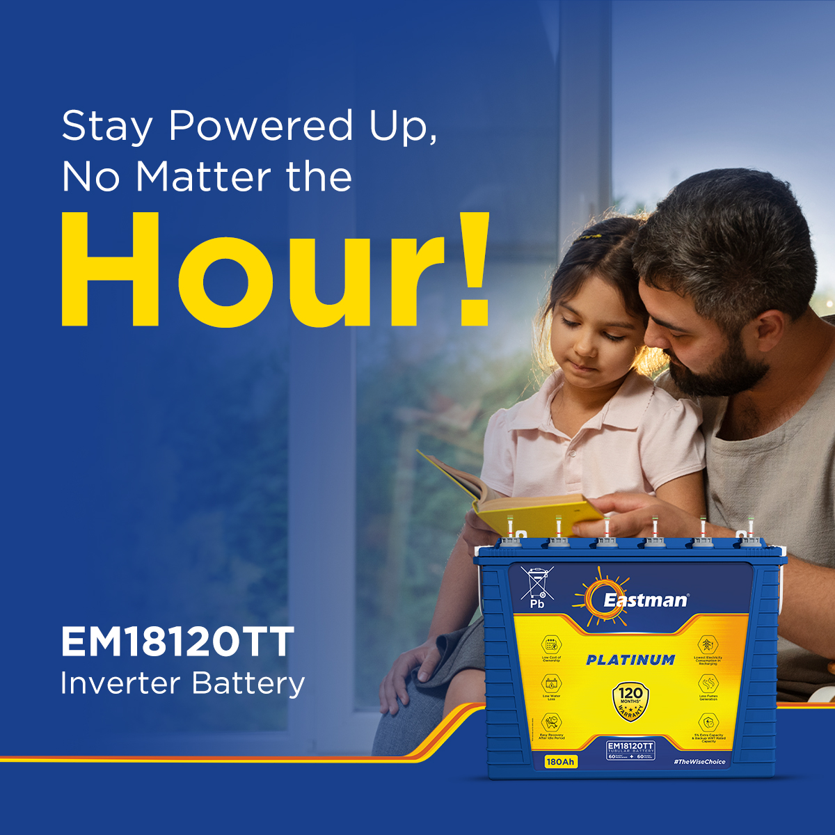 Eastman EM18120TT Flooded 12 V 180 Ah Lead Acid Batteries_1