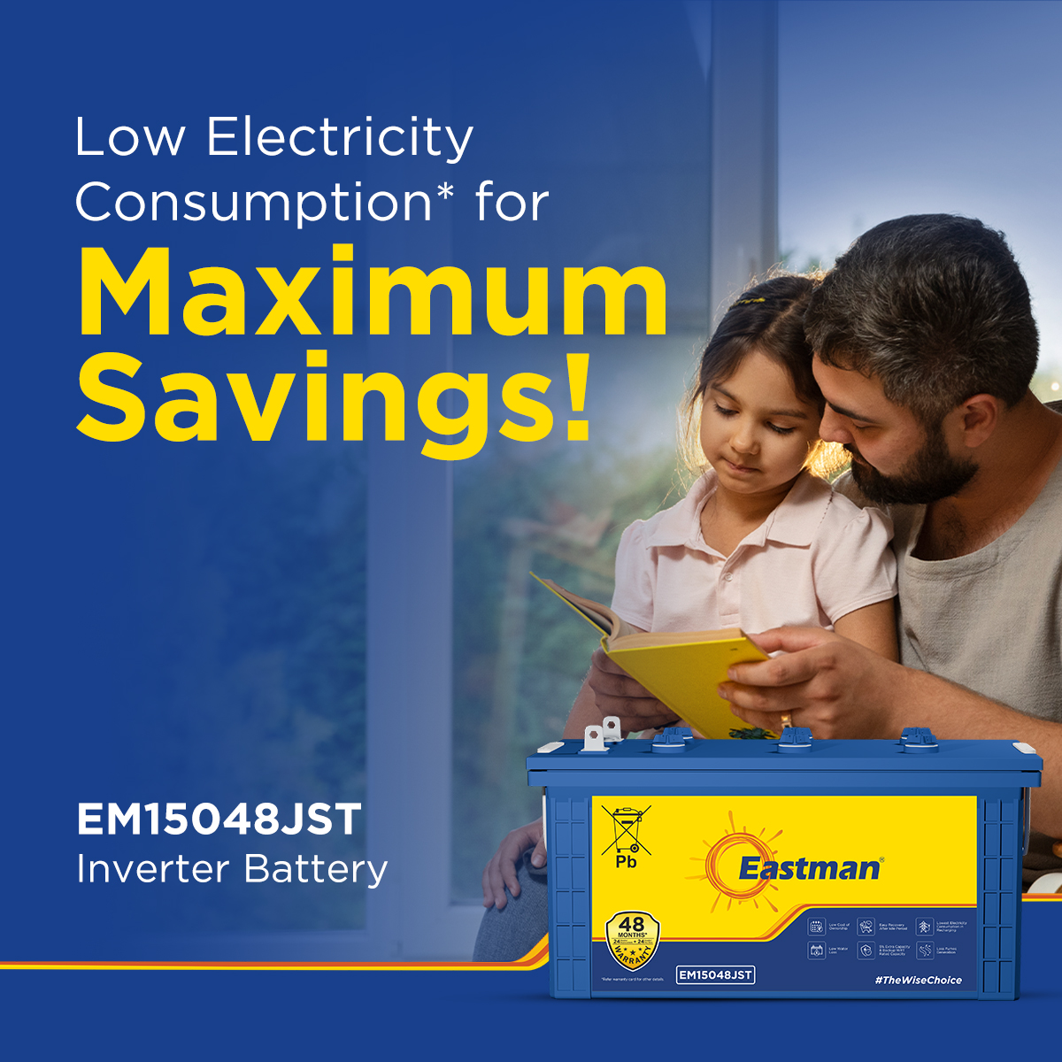 Eastman EM15048JST Flooded 12 V 150 Ah Lead Acid Batteries_3