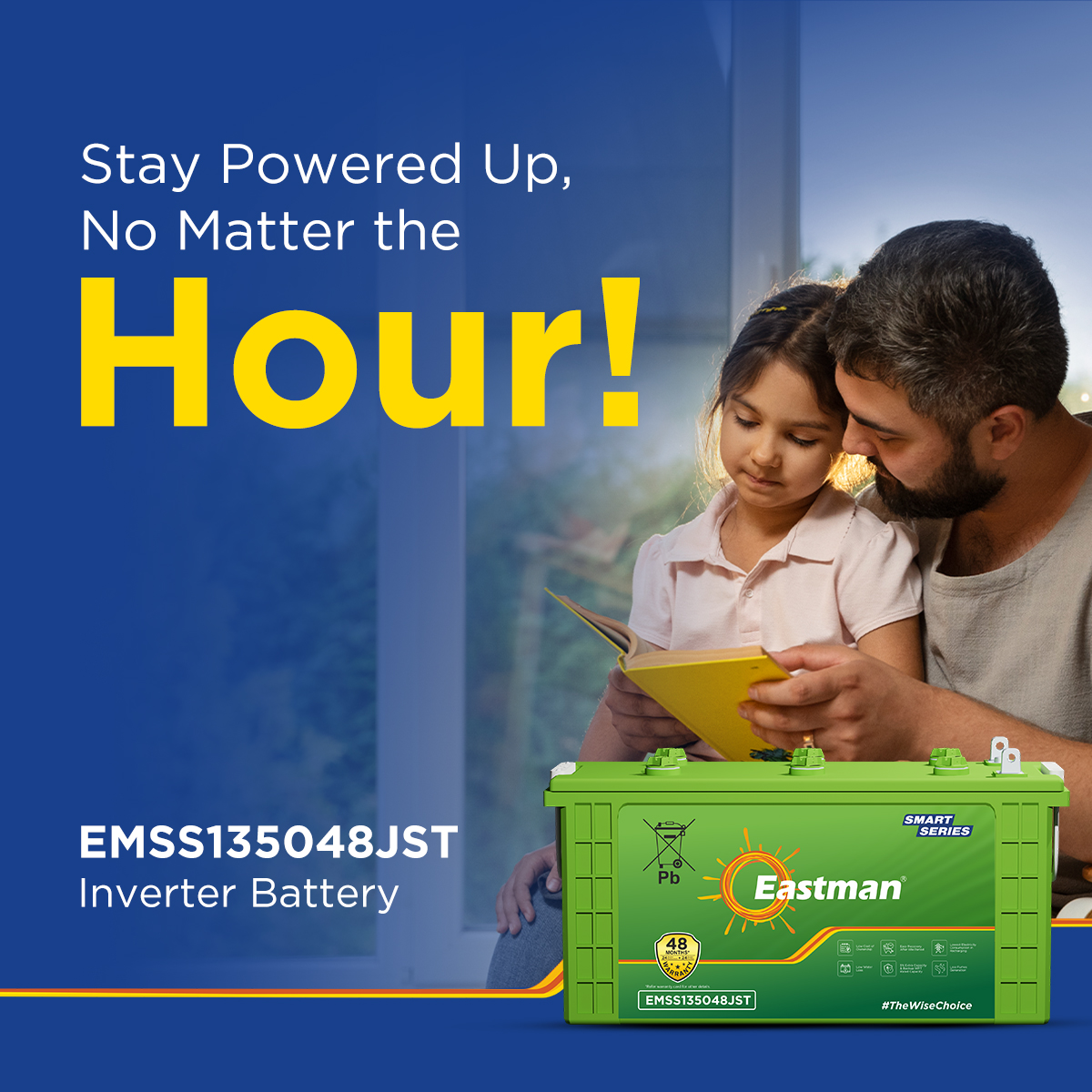 Eastman EMSS135048JST Flooded 12 V 135 Ah Lead Acid Batteries_1