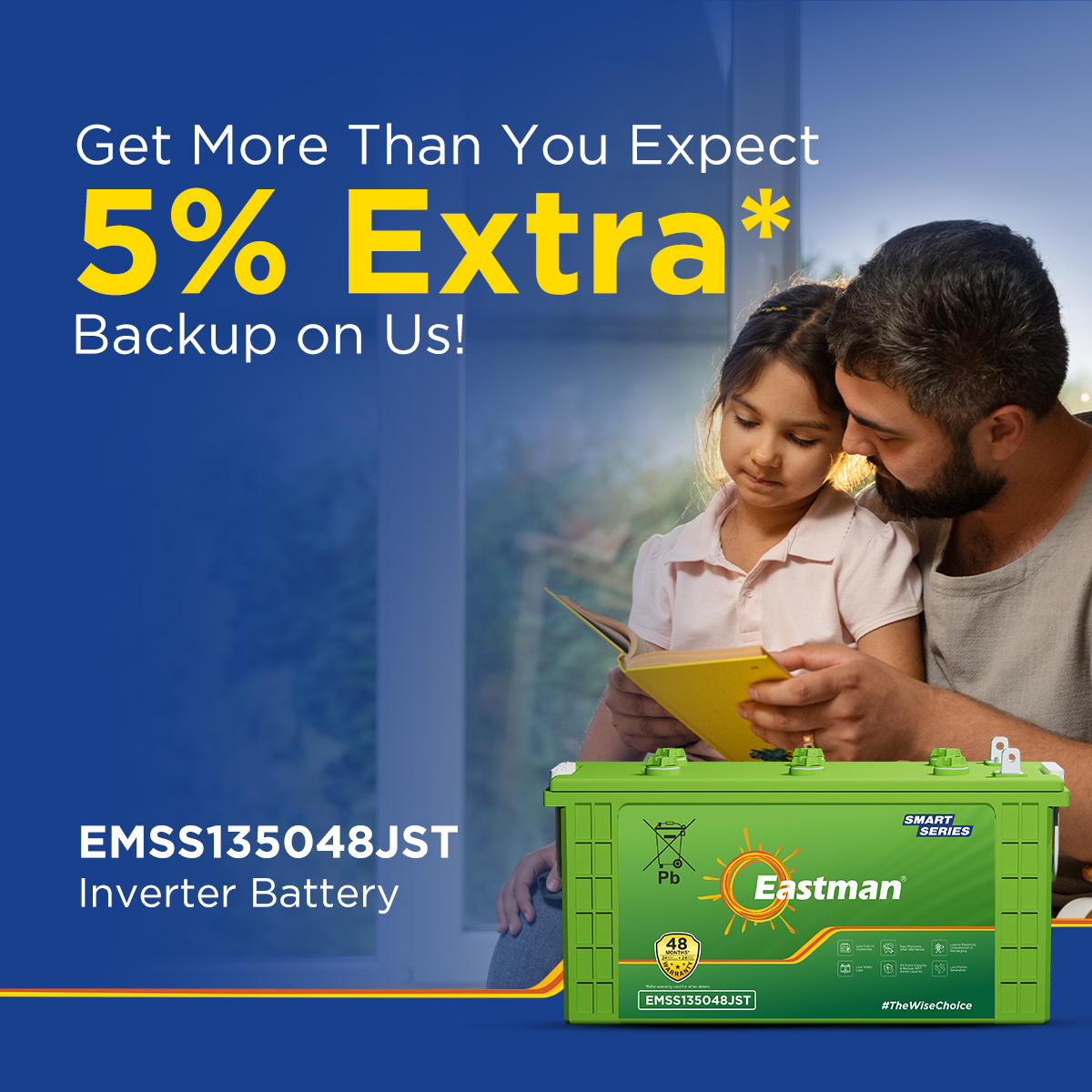 Eastman EMSS135048JST Flooded 12 V 135 Ah Lead Acid Batteries_2