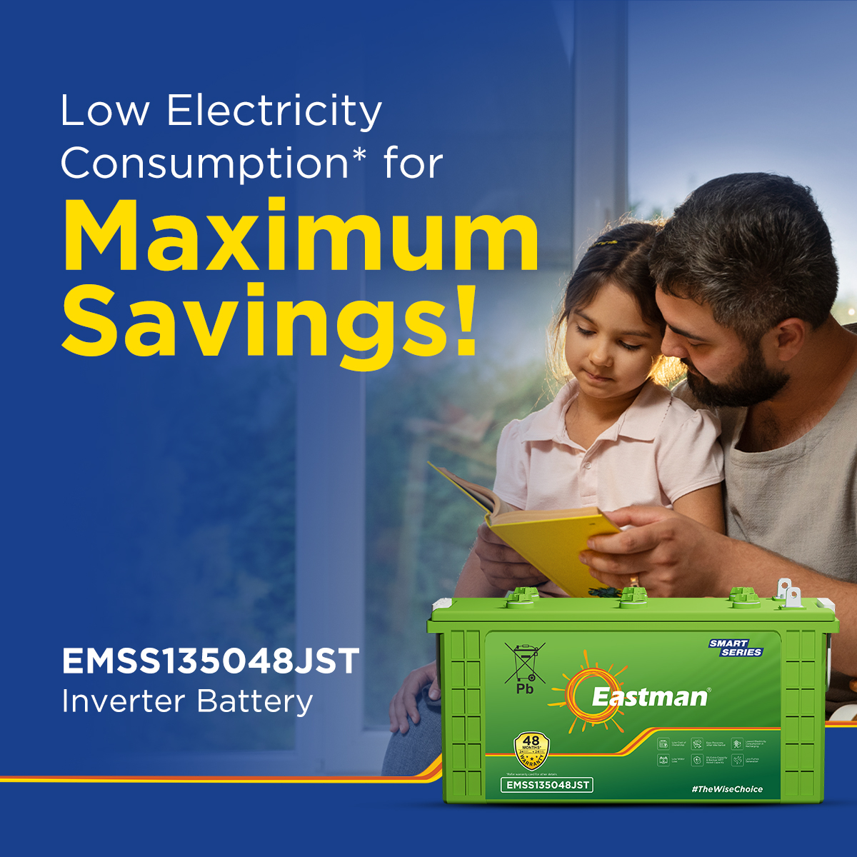 Eastman EMSS135048JST Flooded 12 V 135 Ah Lead Acid Batteries_3