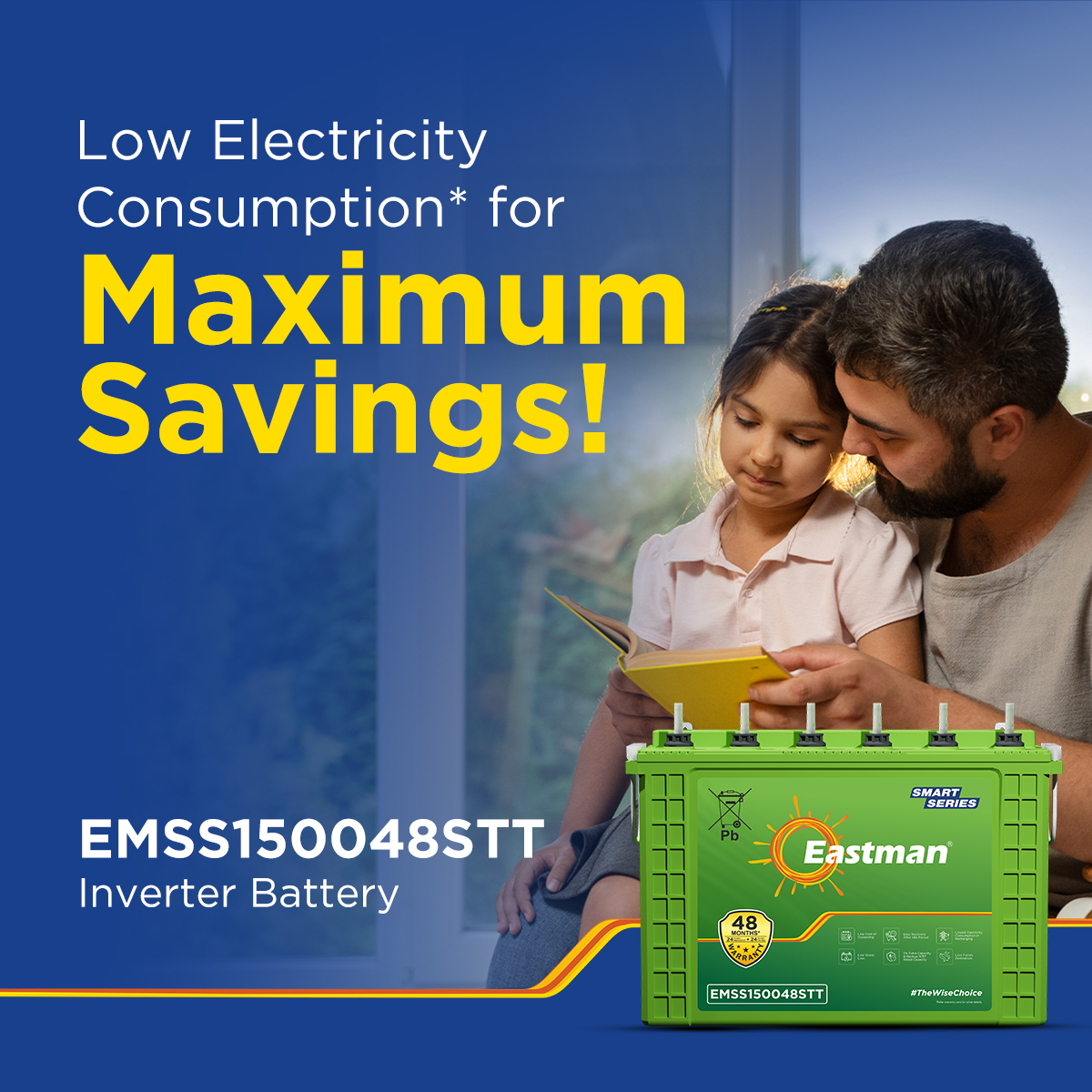 Eastman EMSS150048STT Flooded 12 V 150 Ah Lead Acid Batteries_3