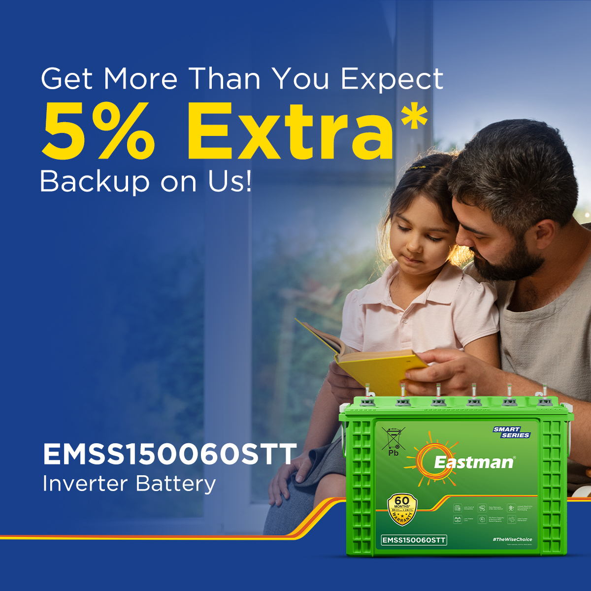 Eastman EMSS150060STT Flooded 12 V 150 Ah Lead Acid Batteries_2