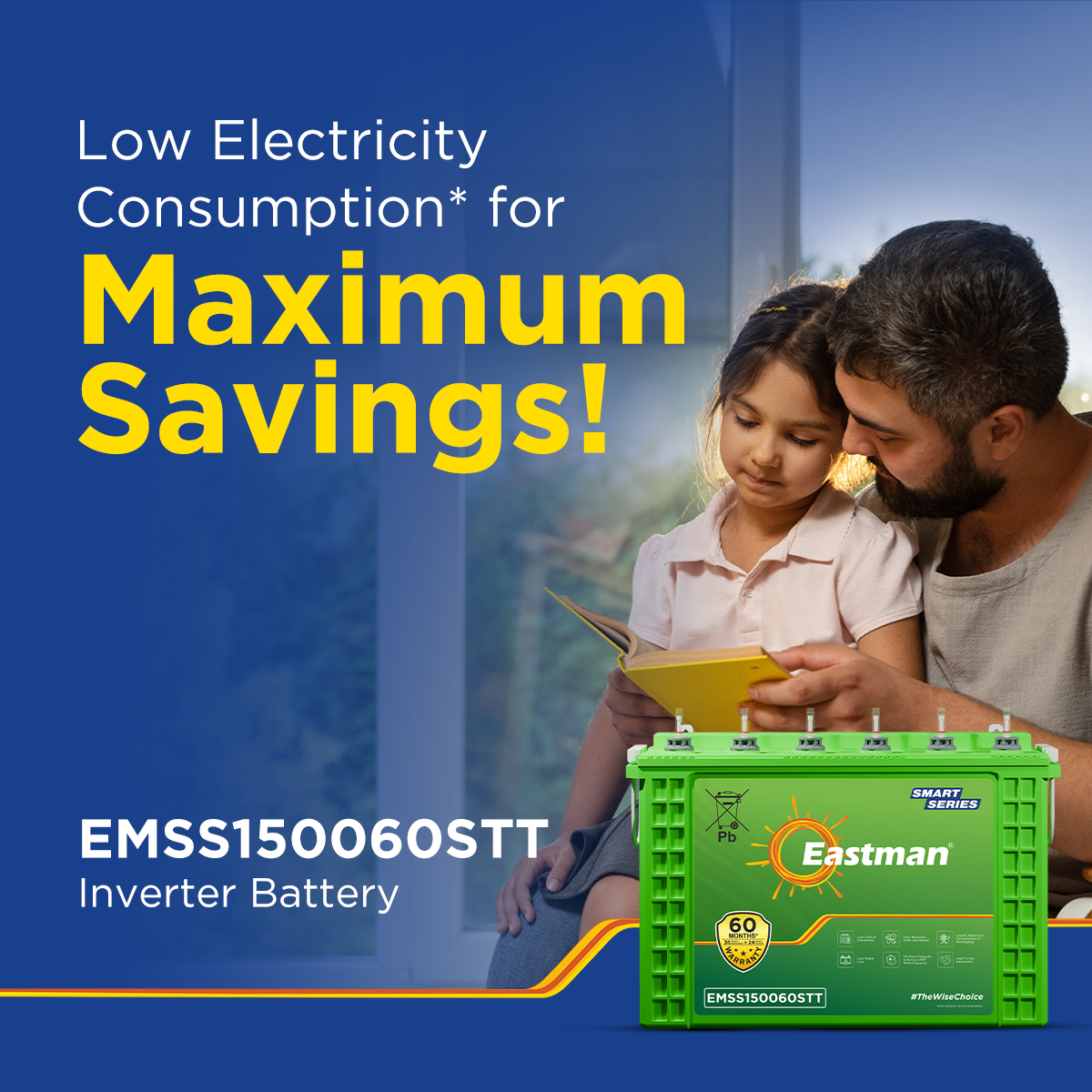 Eastman EMSS150060STT Flooded 12 V 150 Ah Lead Acid Batteries_3