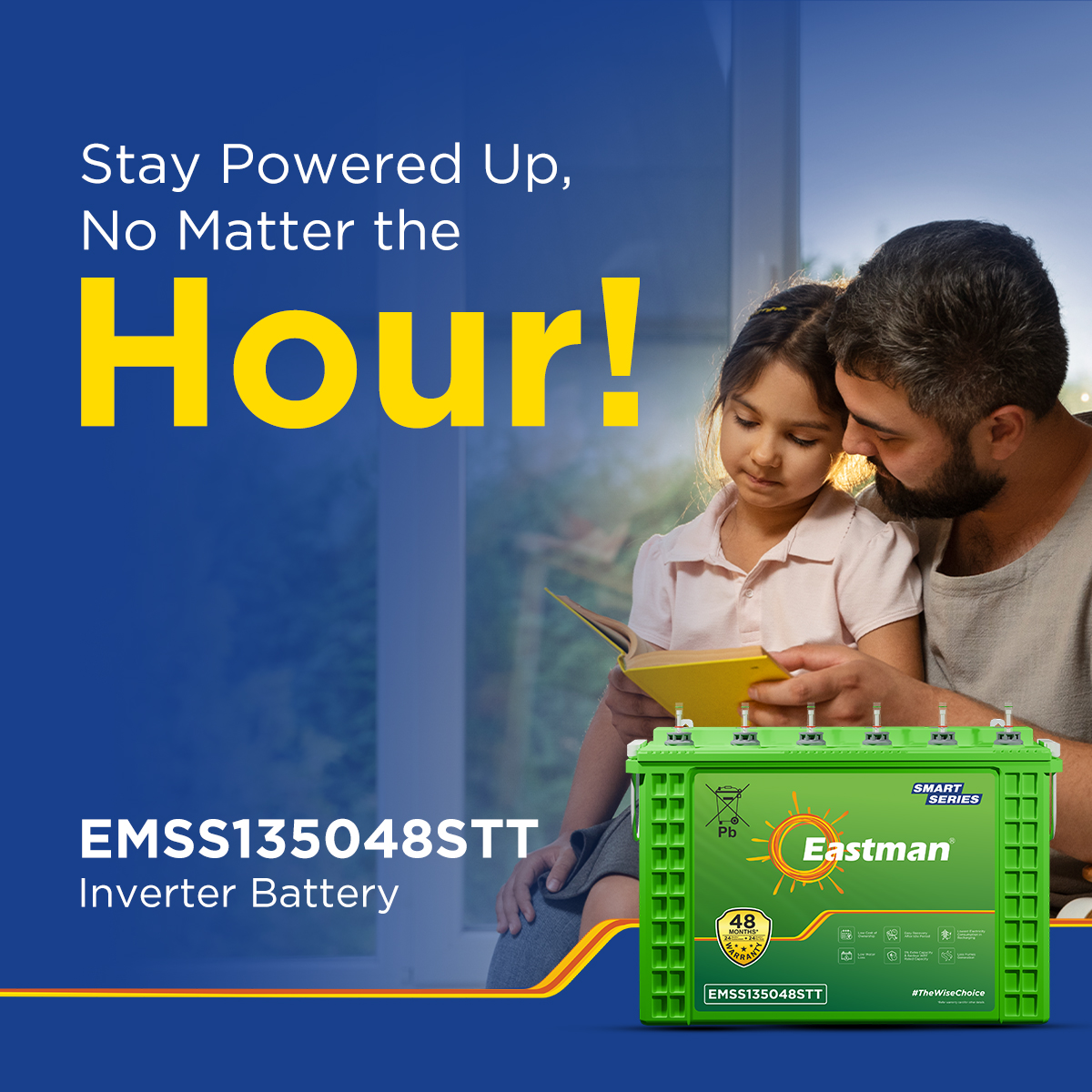 Eastman EMSS135048STT Flooded 12 V 135 Ah Lead Acid Batteries_1