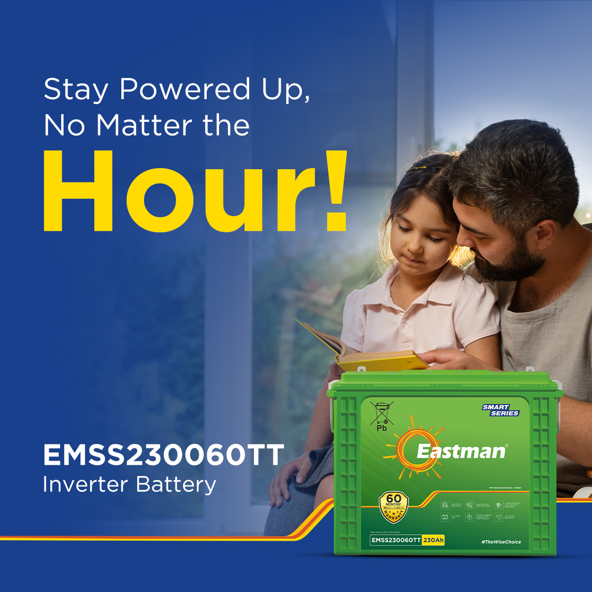 Eastman EMSS230060TT Flooded 12 V 230 Ah Lead Acid Batteries_1