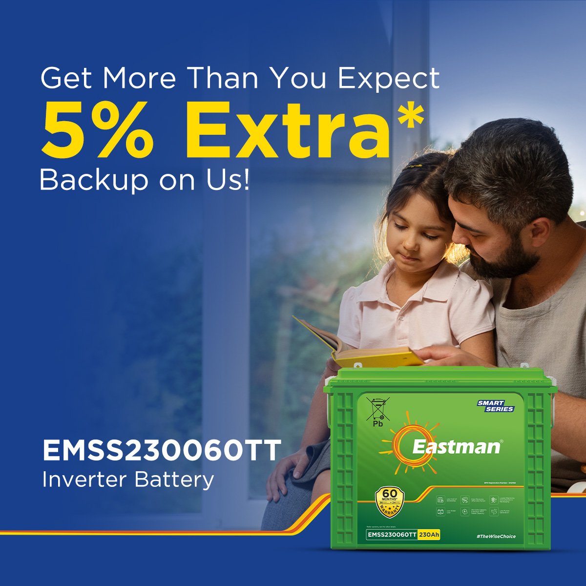 Eastman EMSS230060TT Flooded 12 V 230 Ah Lead Acid Batteries_2