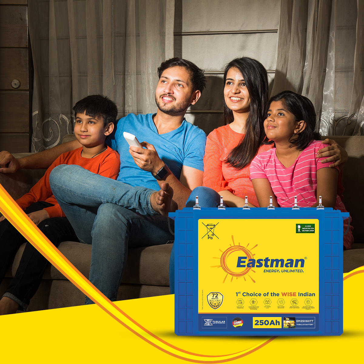 Eastman EM25060TT Flooded 12 V 250 Ah Lead Acid Batteries_2