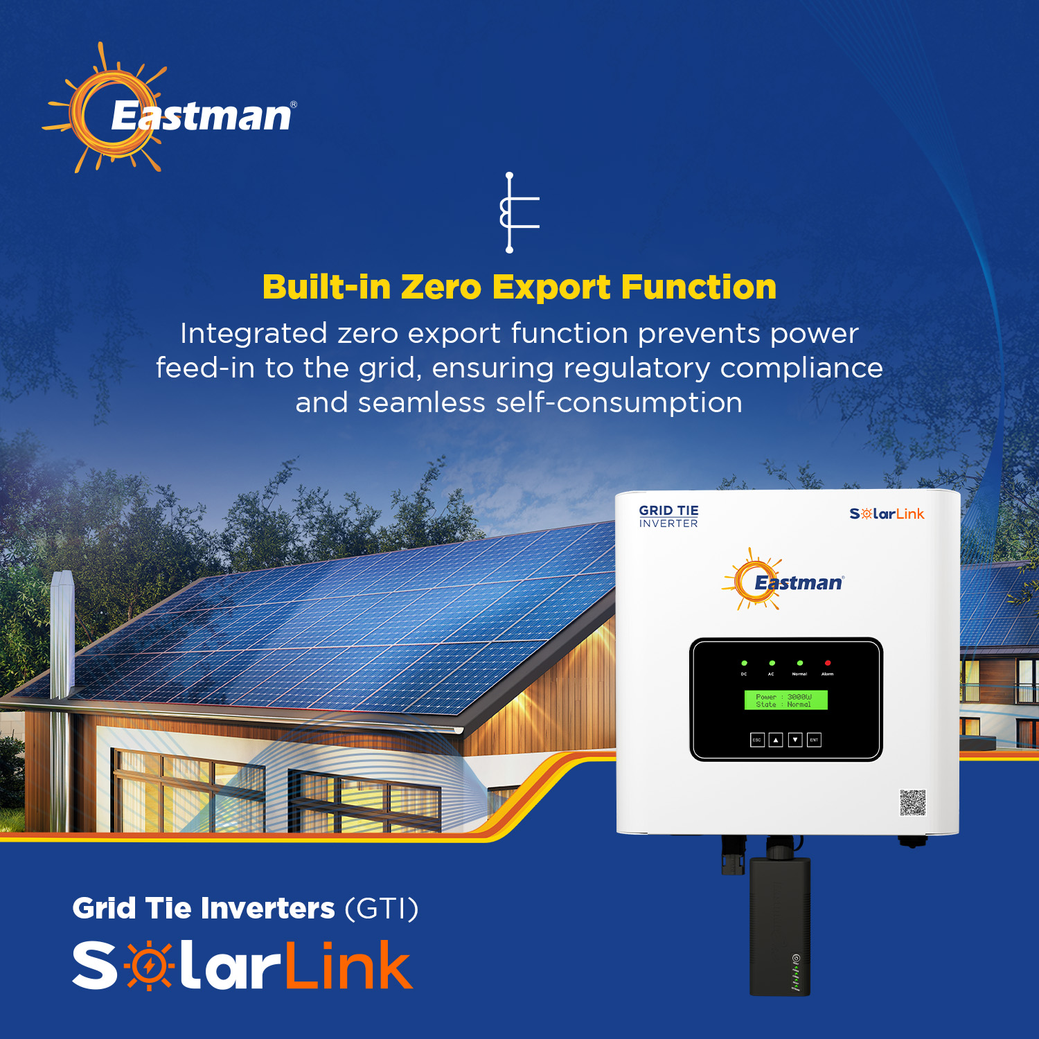 Eastman 50K-3P:4M 50 kW Three Phase Grid Tie On Grid Solar Inverter_3