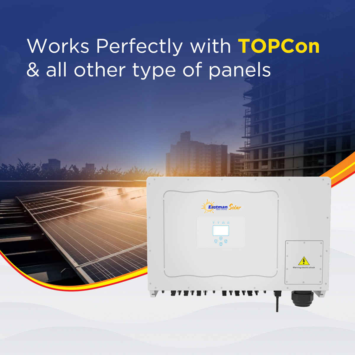 Eastman 110K-3P:6M-Solar 110 kW Three Phase Grid Tie On Grid Solar Inverter_3