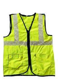 Polyester Safety Jackets 23 x 27 inch Without Sleeves Green_0