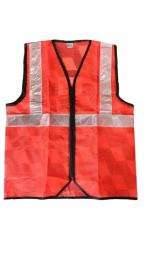 Polyester Safety Jackets 23 x 27 inch Without Sleeves Orange_0