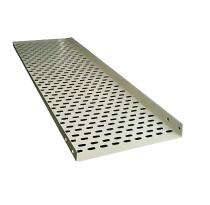 Galvanized Iron 3 mm 400 mm Perforated Cable Trays_0