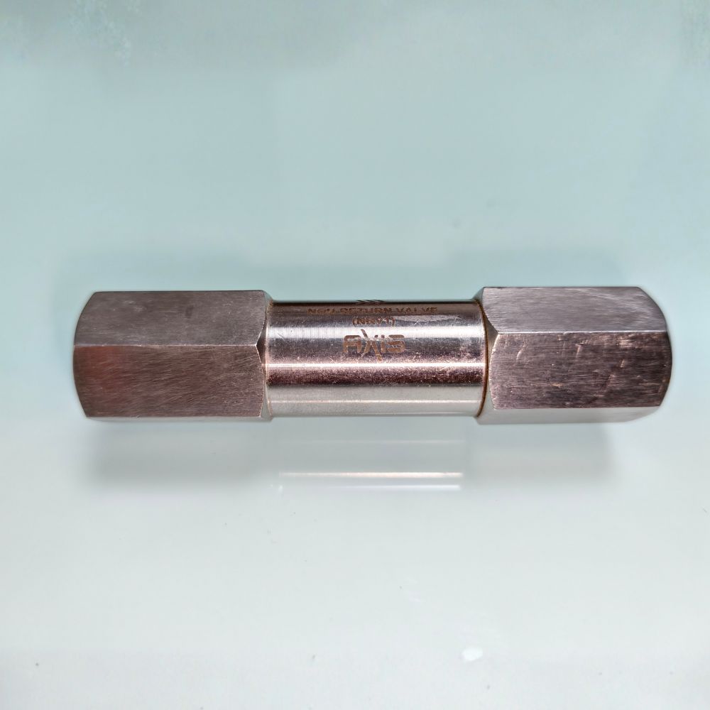 AXIS Uni-directional CI Non Return Valves 75 mm 1/4 NPT (F) NRV1_2