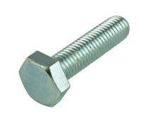 Perfect M16 Mild Steel Hexagon Head Bolts 5.6 150 mm ISO 9001_0