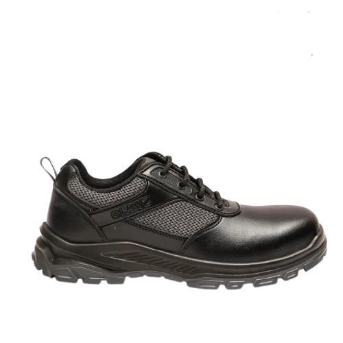 Hillson Clawz CL-06 PU Coated Microfiber Steel Toe Safety Shoes Black_1