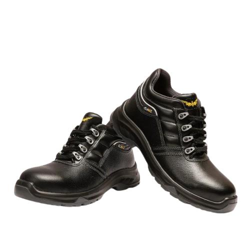 Hillson Clawz CL-04 Real Buff Leather Steel Toe Safety Shoes Black_1