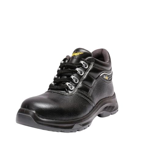 Hillson Clawz CL-04 Real Buff Leather Steel Toe Safety Shoes Black_2
