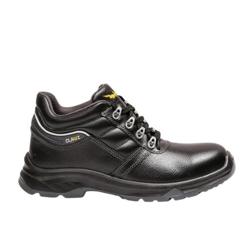 Hillson Clawz CL-04 Real Buff Leather Steel Toe Safety Shoes Black_3