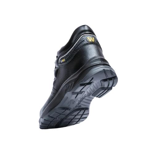 Hillson Clawz CL-04 Real Buff Leather Steel Toe Safety Shoes Black_4