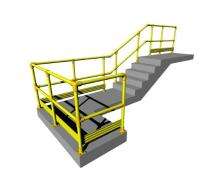 HI TECH Mild Steel Handrail Galvanized 15 ft_0