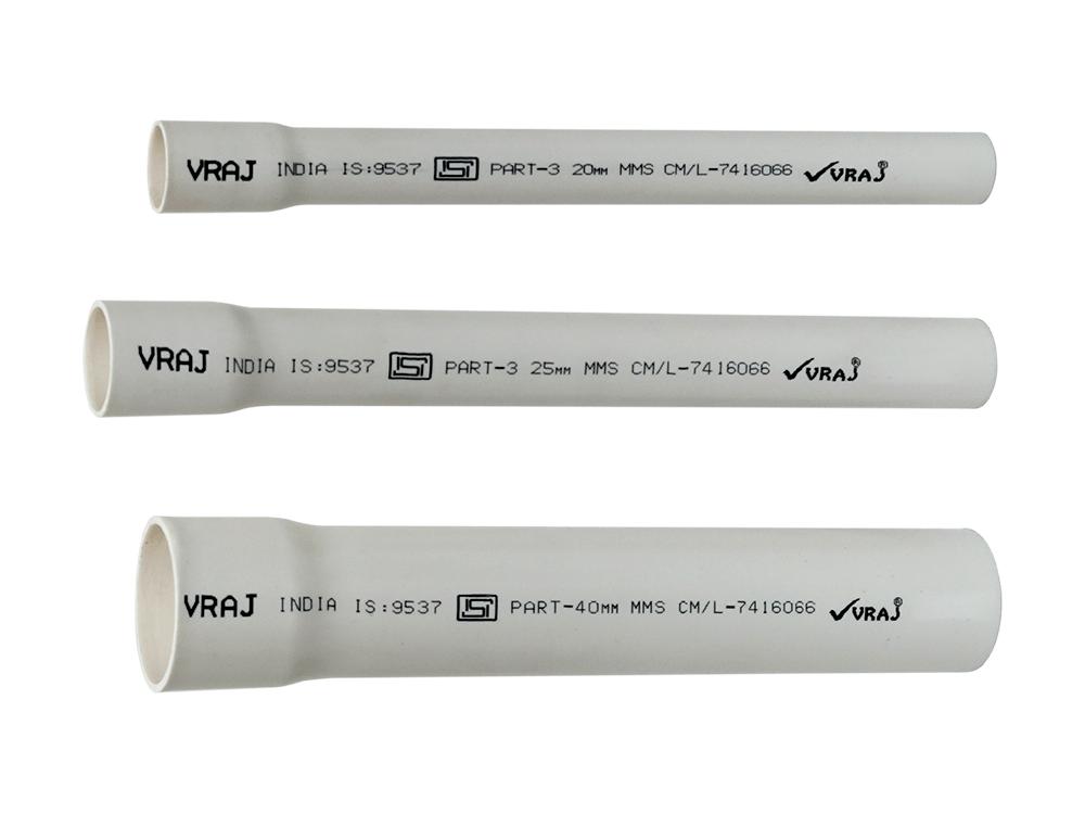 Vraj UPVC 40 mm Socketed Conduits_1