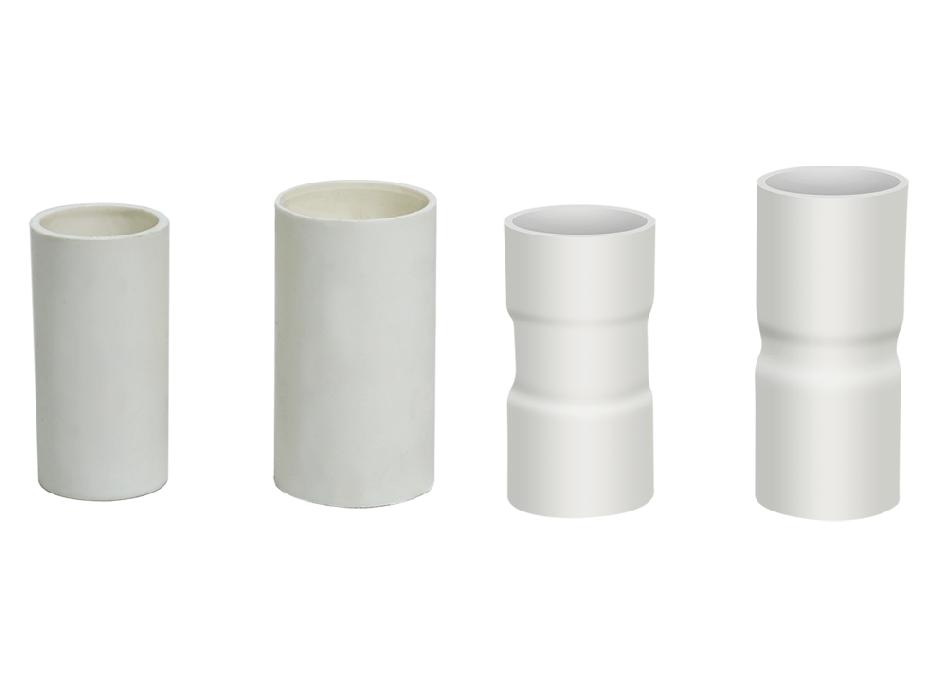 Vraj UPVC 50 mm Couplers Plain_1