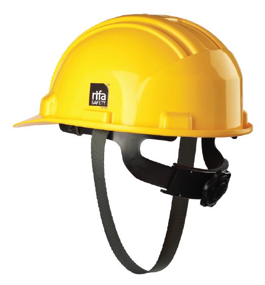 Rifa Polypropylene Copolymer Yellow Modular Safety Helmets RSH 201_1