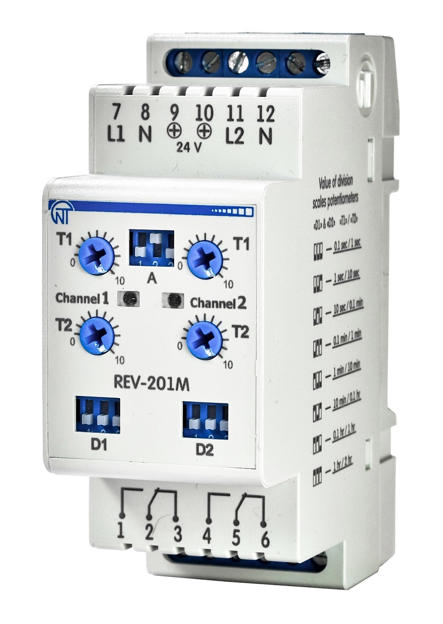 Novatek-Electro 5 A Digital 230 VAC Electronic Timer REV-201M_3