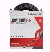 Jamsons 0.75 sqmm Plus FR Electric Wire Black 90 m_0