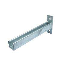 V Mak 80 - 300 mm Slotted and Plain Grey Steel Bracket with Extension_0