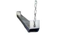 MT 30 inch L shape Silver Stainless Steel Bracket with Extension_0