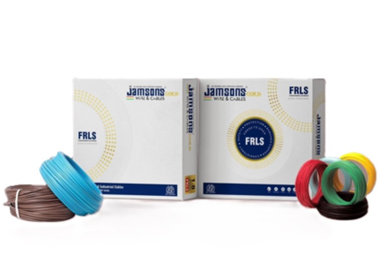 Jamsons 2.5 sqmm Gold FRLS Electric Wire Red 90 m_2