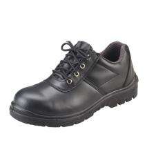 ELECON765B Leather Steel Toe Safety Shoes Black_0