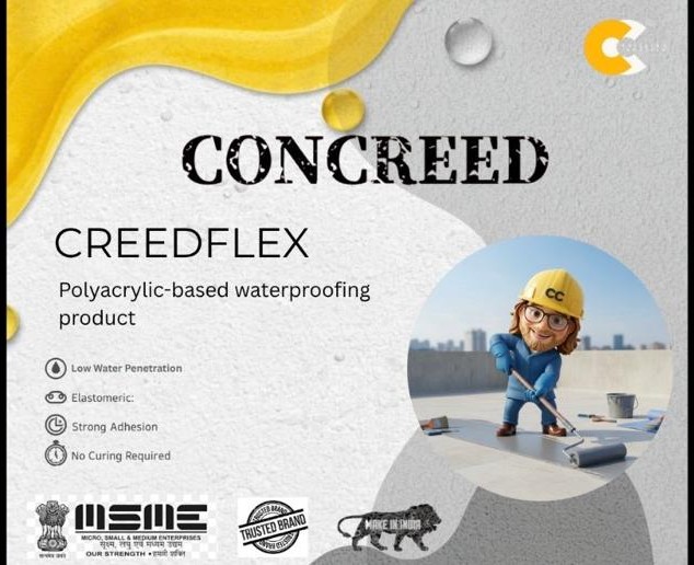 CONCREED Creedflex Polyacrylic Water Proofing Compound 20 L_1